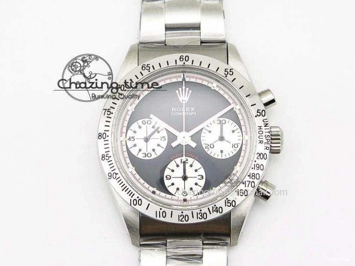 MiroTime 0512 Affordable Daytona 116508 Paul Newman ARF 1:1 Best Edition YG Plated 904L SS Case and Bracelet Black Dial A4130 Super Clone 3355